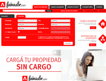 Tablet Screenshot of fainasbr.com